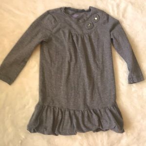Osh Kosh Long Sleeve Gray Dress